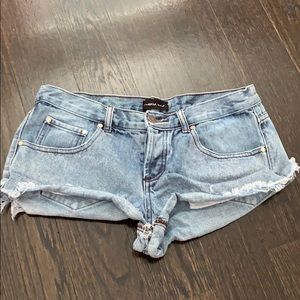 Mustard Seed Denim Shorts